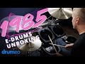 Super-Rare Electronic Drum Set (Unboxing Video)