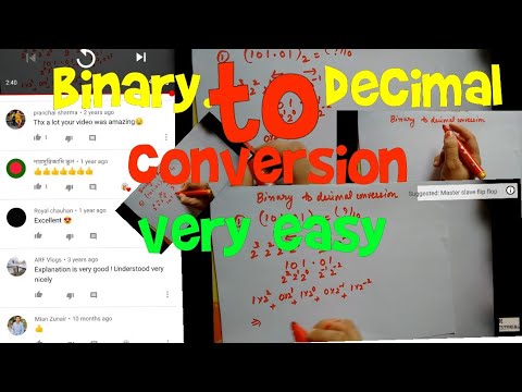Binary to decimal