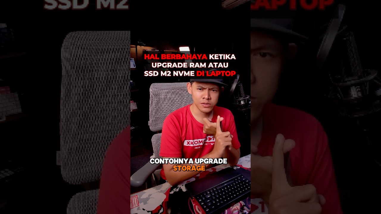 BERBAHAYA ⚠️ Upgrade SSD M2 NVMe di Laptop Tanpa Lepas Baterai Bisa Bikin Kebakar dan Rusak Loh!🔥