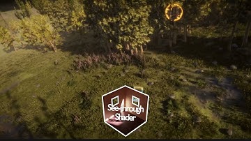 #unity Awesome HDRP Demo with the See-through Shader