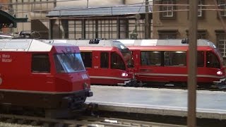 Rhb Hom New Layout With Bemo Trains Esu Loksound 187 H0M .M2Ts