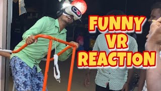 🔥Funny virtual reality reaction 🔥| தேனி நண்பர்கள் | Funny videos | VR WORLD | Velankanni | 2022
