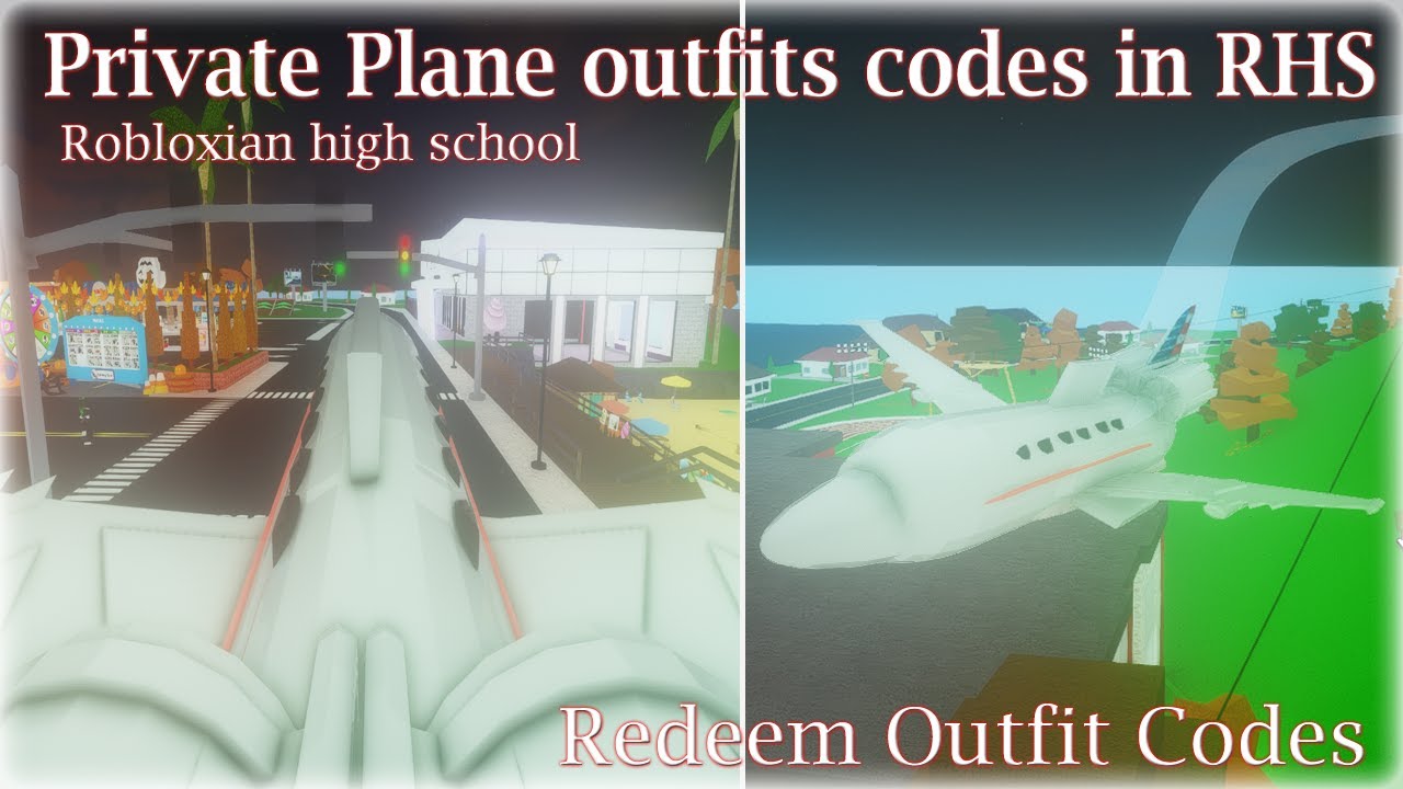 How to be a Private Jet in Robloxian high school (and fly with it ...