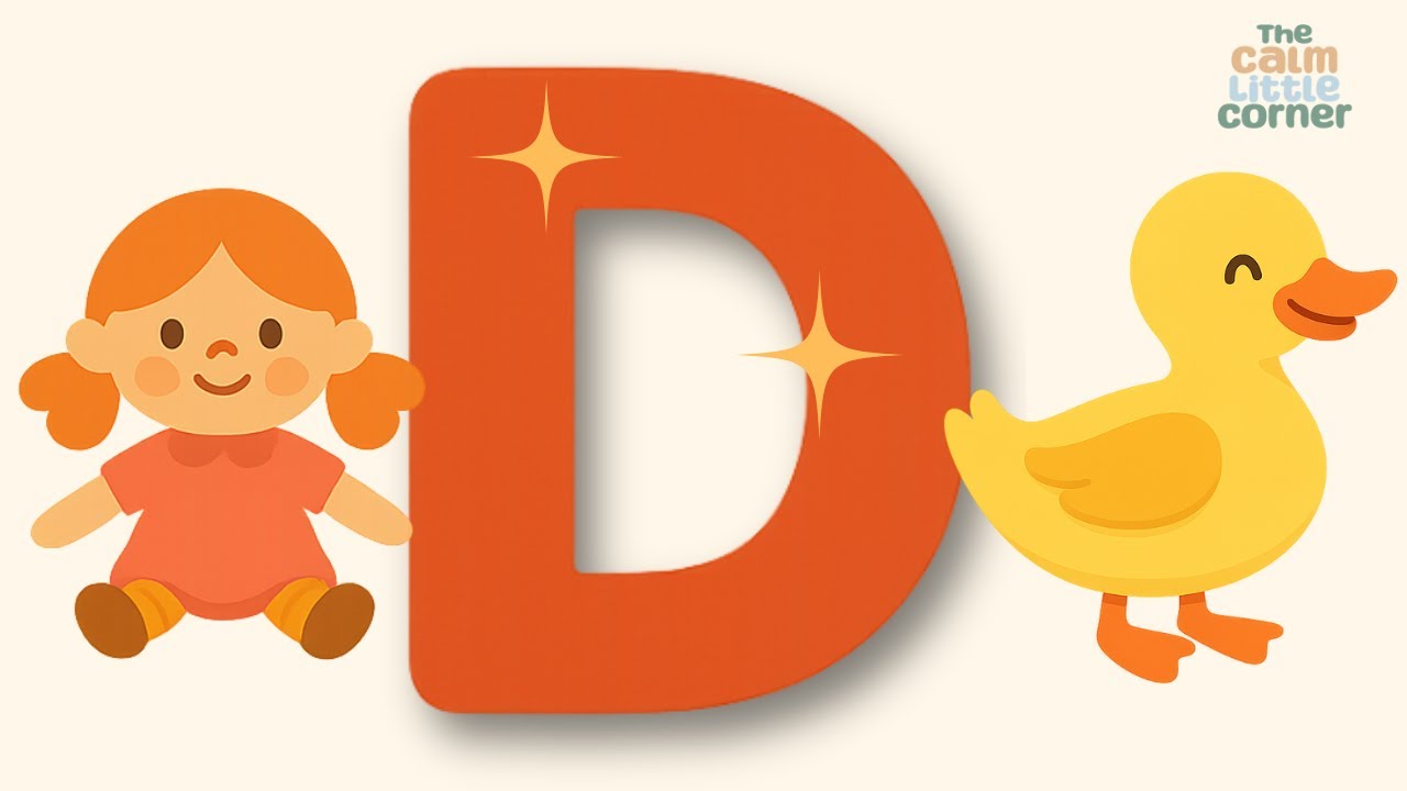 Learn D Learn Letter D for Toddlers | Alphabet & Phonics for Kids (Dog, Duck ...