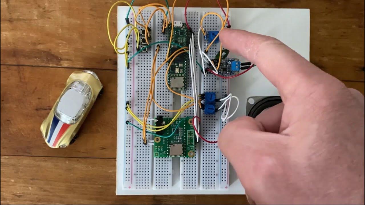 diy synthesizer using teensy 4.1 first steps YouTube
