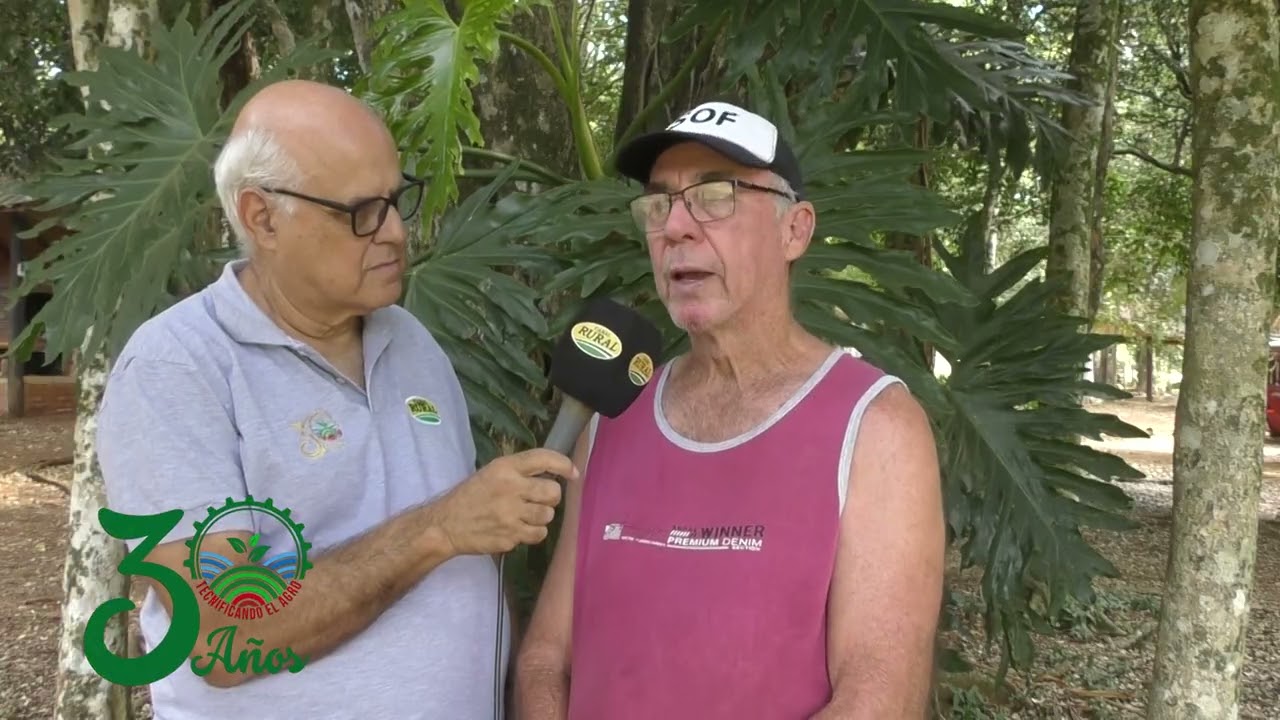 Turismo Rural Pesque y pague SOF en Caapioví Misiones Camilo Strieder explica el funcionamiento