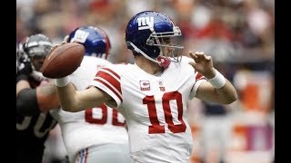 Eli Manning’s 31 Touchdown’s From 2010