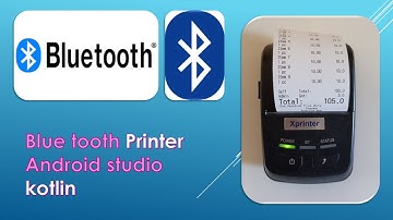 How To Print Bluetooth Thermal Printer | Android Studio kotlin