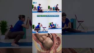 Yoga Asanas for Normal Delivery Preparation | Pregnancy Yoga for Strength & Flexibility