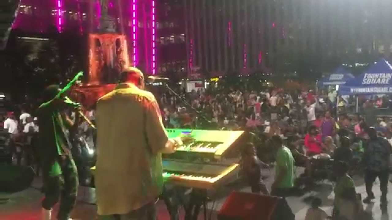 Milton Blake w/ Ukombozi & Papa Muntu - Breaking Up - Fountain Square Cincinnati, OH 8/12/2015