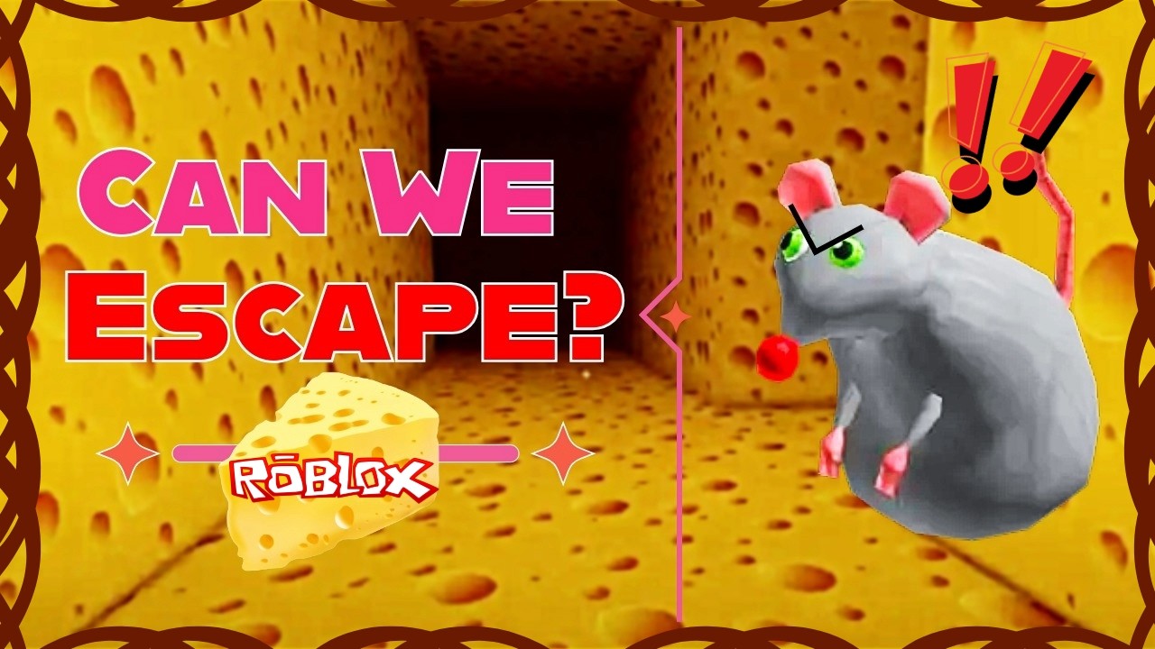 Cheese Escape w/ My Little Sister: Roblox Horror Game