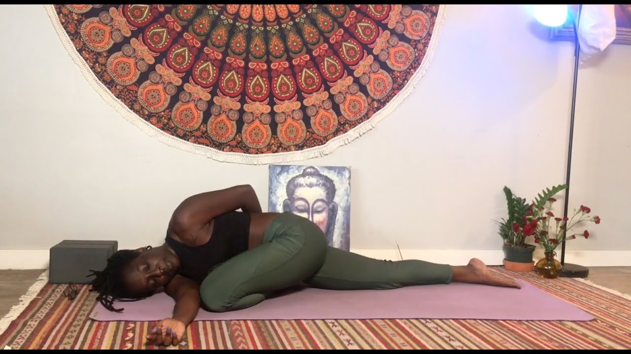 30 Minute Calming Yoga | Cannabis-infused Yoga