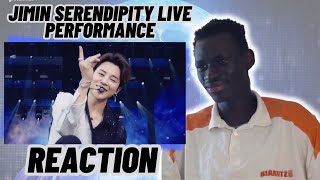Jimin- Serendipity Live Performance (REACTION)