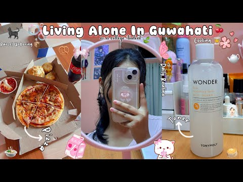Living Alone In Guwahati🥞🍃| Cooking,Unboxing,Daily Life & more!!