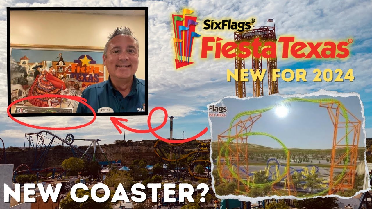 Six Flags Fiesta Texas New For 2024 Coaster Leaked? YouTube