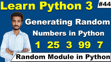 How to generate random numbers in Python using the random module in Hindi/ Urdu, cyber warriors