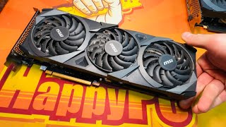 Купили 11 штук MSI RTX3060 12GB Ventus из Китая! Тестируем и вскрываем! 🔥