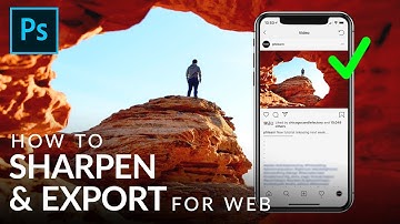 How to Sharpen & Export for Web in Photoshop
