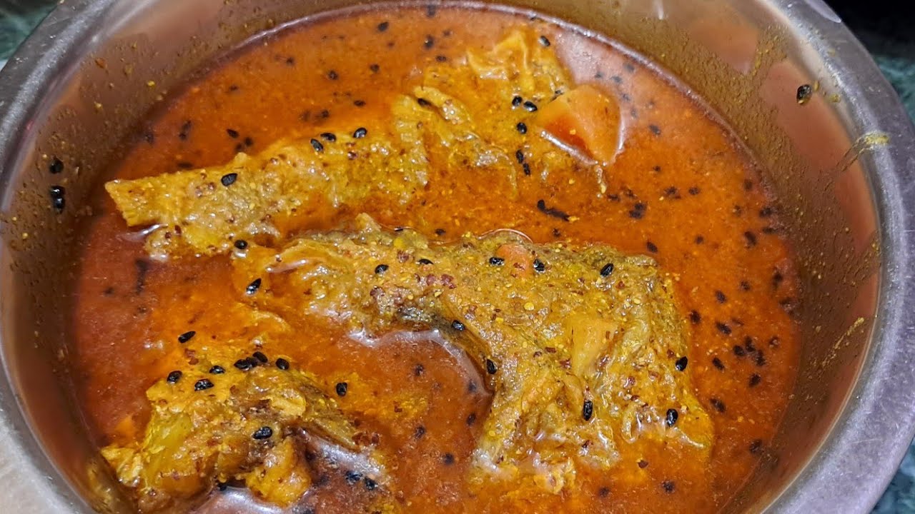 Bhola Fish With Mustard Paste /Bhola macher recipe sorse diye