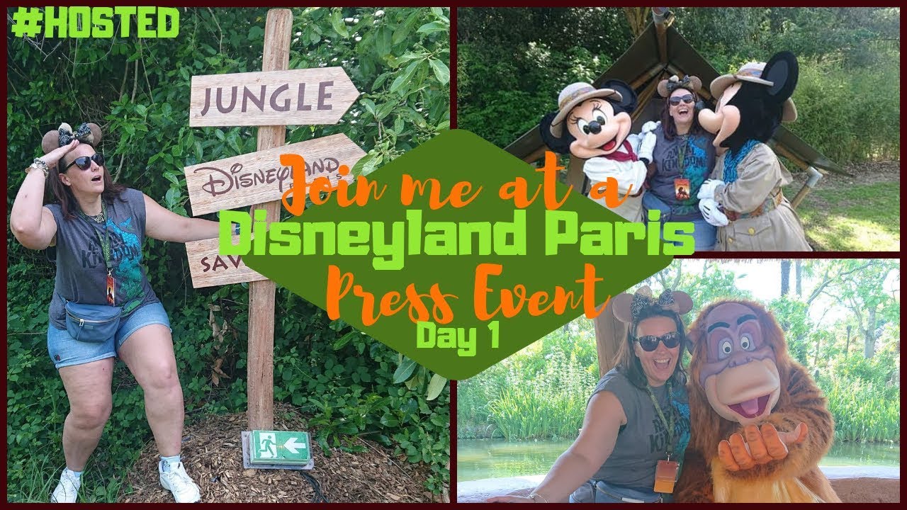 Disneyland Paris Vlogs 2019 | The Lion King & Jungle Festival Press Event Day 1 | KrispySmore