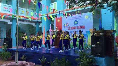 Trái đất này là của chúng mình_ văn nghệ khai giảng trường Tiểu học Nguyễn Việt Hồng