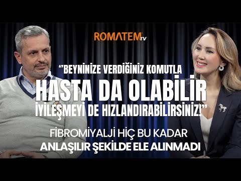 "BEYNE VERDİĞİNİZ KOMUTLA HASTA DA OLABİLİR, İYİLEŞMEYİ DE HIZLANDIRABİLİRSİNİZ"