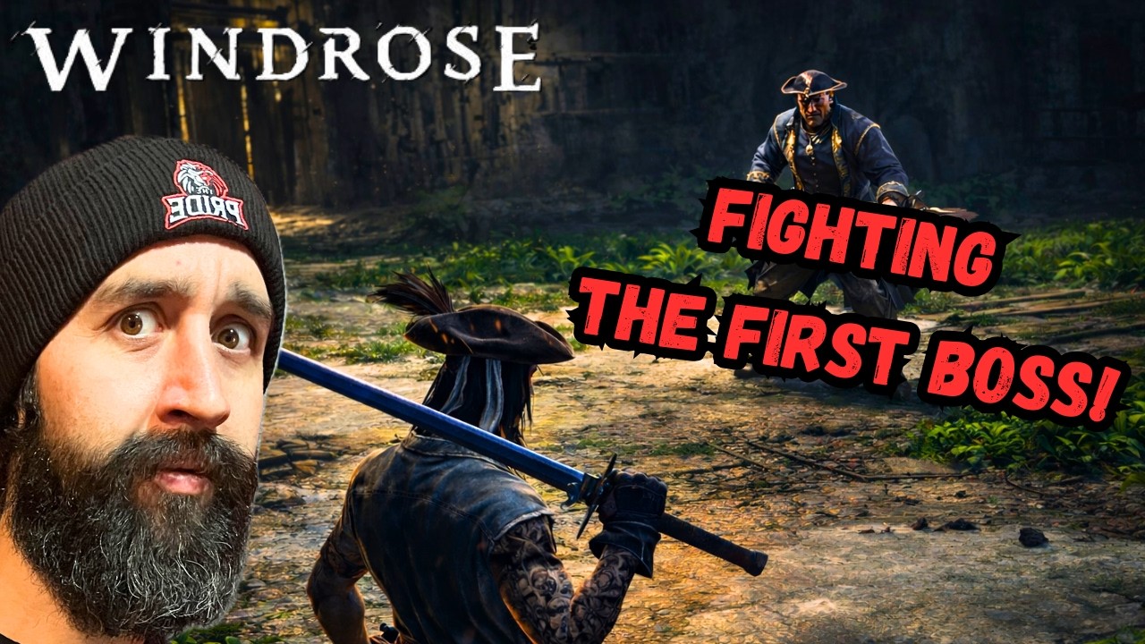 I FOUGHT THE FIRST BOSS in Windrose Gameplay (Part 2) - YouTube
