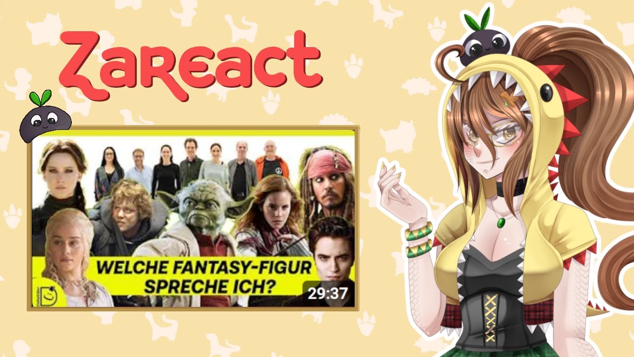 ZaReact: Zari reagiert auf: SAG MIR, welche FANTASY FIGUR ich spreche! von Datteltäter