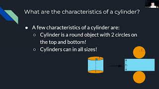 Day 3 Characteristics Of A Cylinder Updated