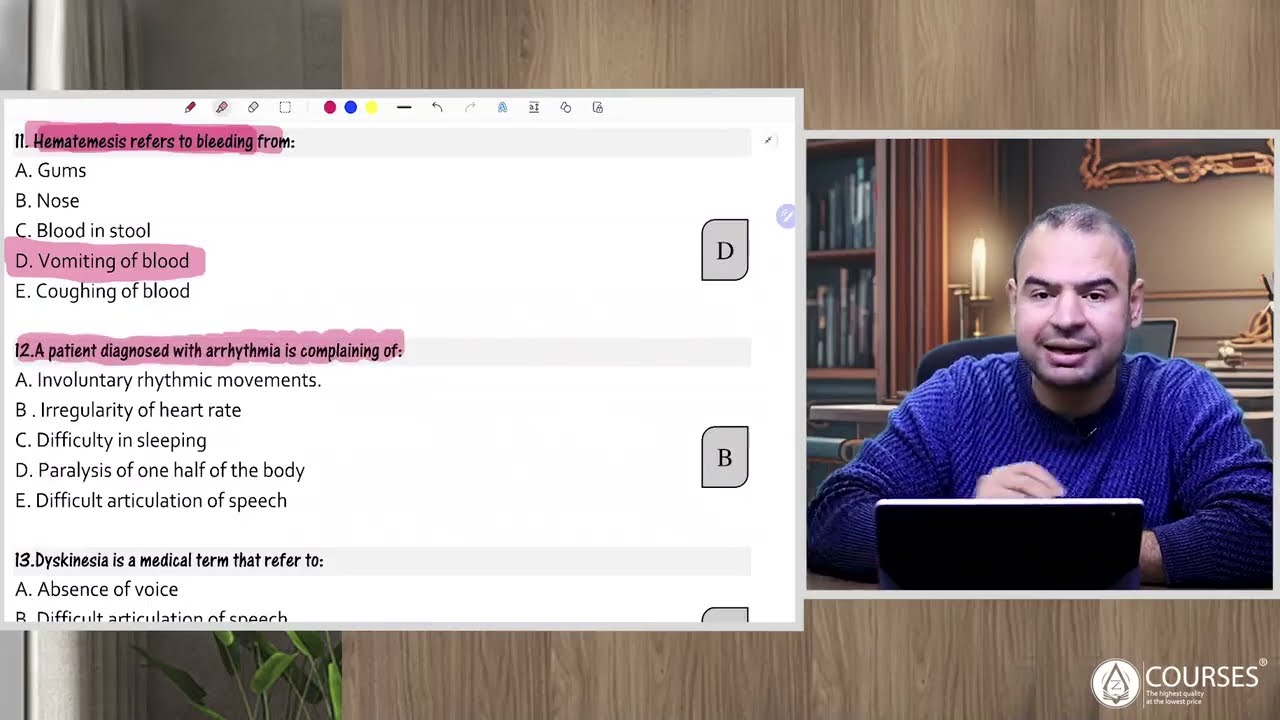 Medical Terminology Exams - Dr. Elsawy