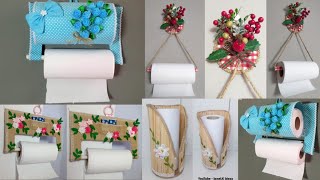 Porta papel toalla DE COCINA útil y decorativo reciclando cartón