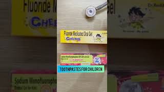 Toothpaste recommendations for kids