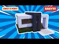Building a Small Modern House in Minecraft | Modern House Tutorial