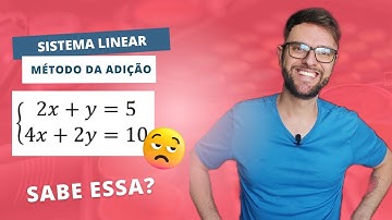 Sistema Linear #sistemalinear #matemática