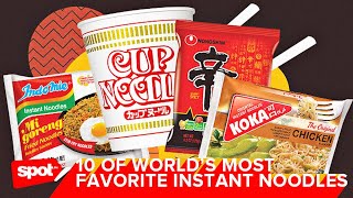 10 of the World's Most Favorite Instant Noodles