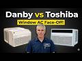 Danby vs Toshiba U-Shaped Window AC Comparison: Which Quiet Inverter Air Conditioner Is Best?