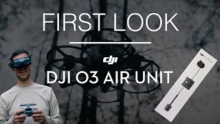 DJI O3 AirUnit First Look & Test Flights