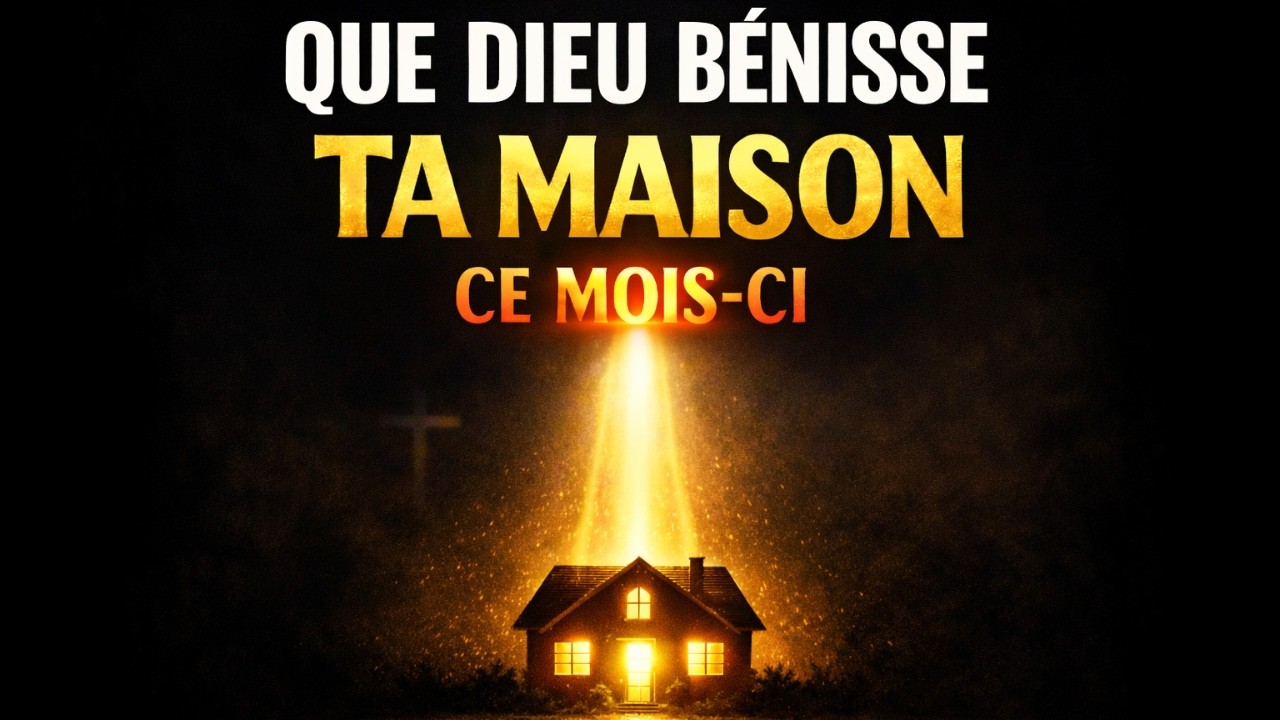 PRIÈRE PUISSANTE : QUE DIEU BÉNISSE TA MAISON CE MOIS-CI | Miracle & Protection Nouveau Mois