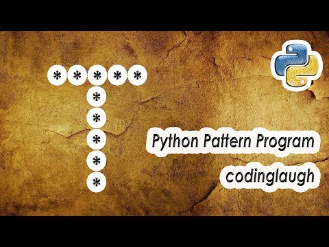T - Alphabet Shape || Star Pattern || Python Pattern Program || Bangla (বাংলা)