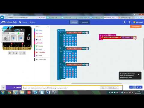 Microbit Tutorial 15 - Rock paper scissors game