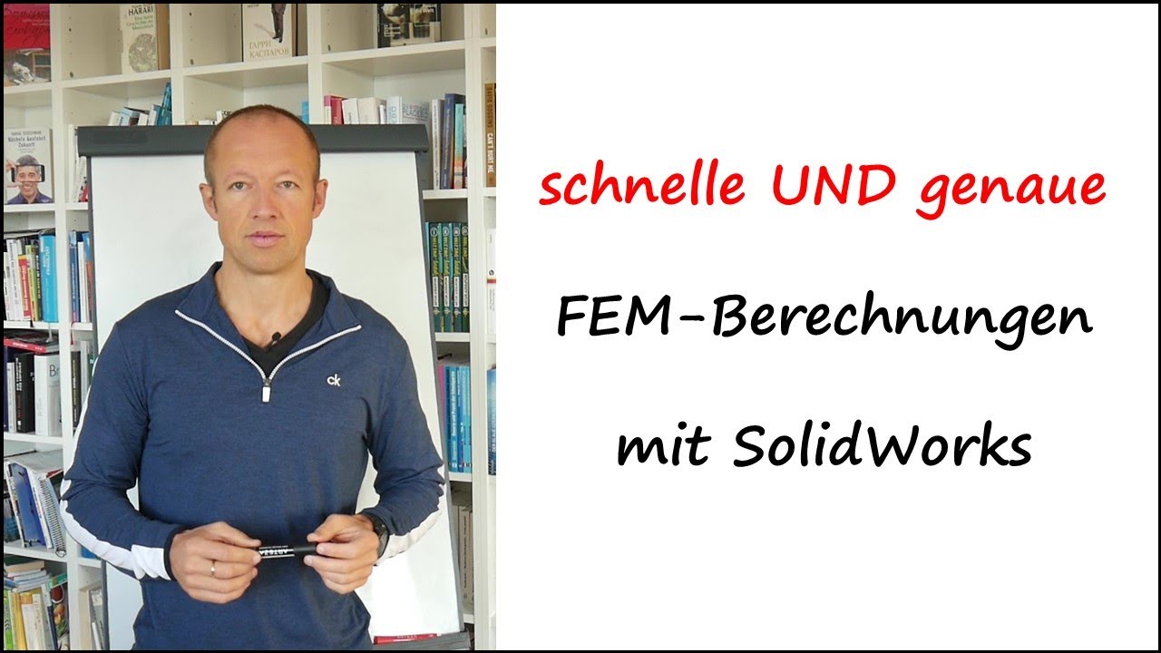 FEM-Vernetzung mit SolidWorks: schneller, genauer oder beides?