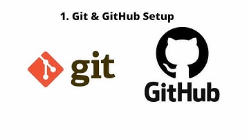 Git Tutorial 01 - Git & GitHub Setup
