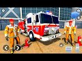 Emergency Firefighter Rescue Simulator 3D - 911 Fire Truck Rescue Driving - Android Gameplay 