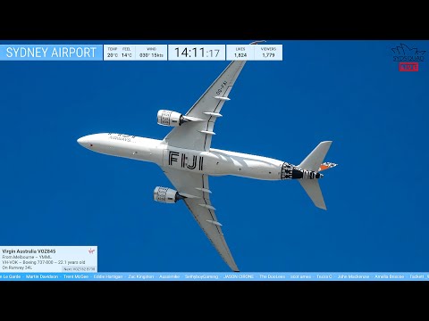 馃敶 LIVE @ Sydney Airport SYD with Kurt 馃敶