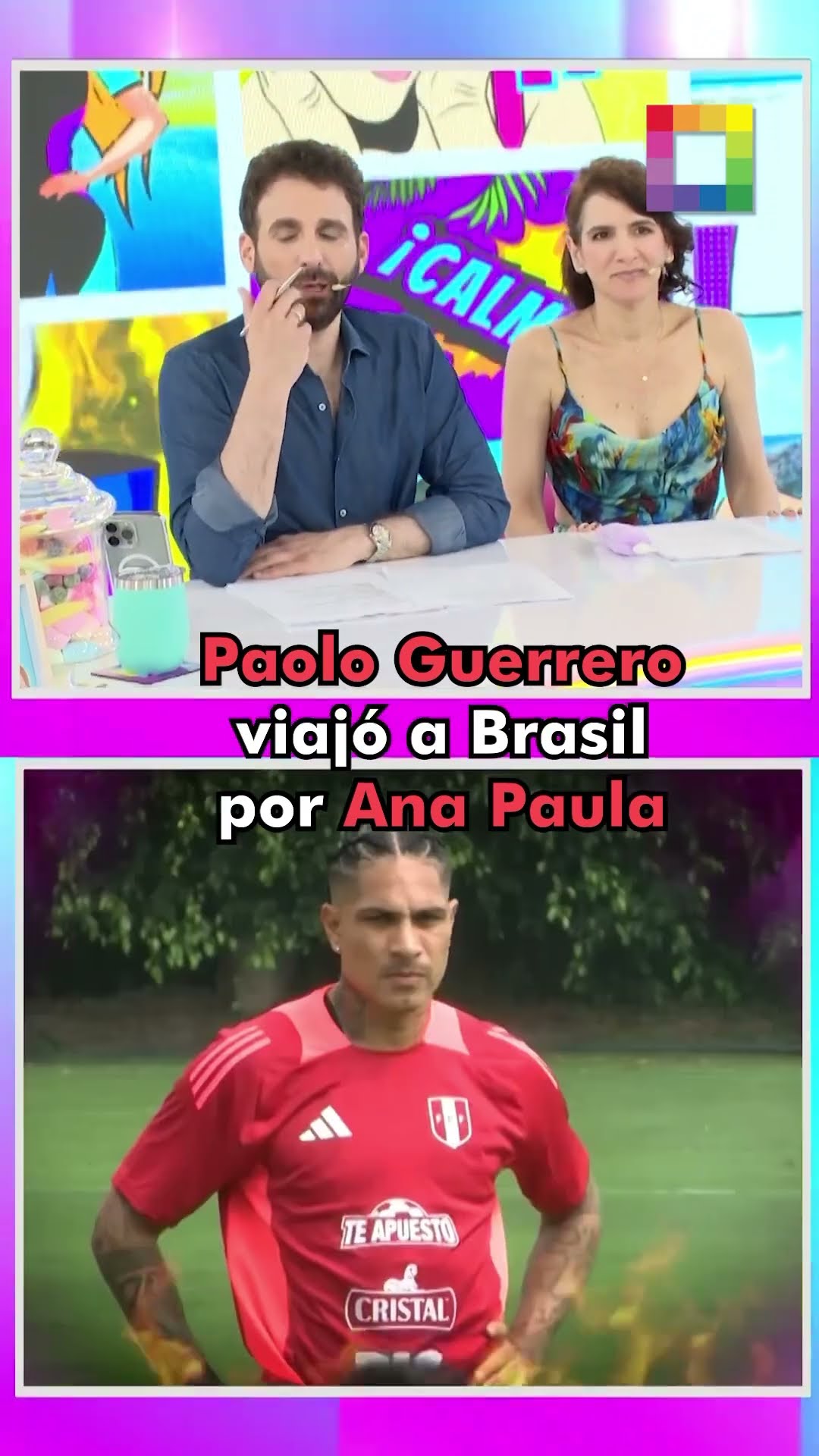 Paolo Guerrero deja la concentración de Alianza Lima y viajó a Brasil por Ana Paula.#AmorYFuego