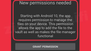 Fix Audio Manager Fix New Permission needed starting with Android 10, the app requires Problem Solve screenshot 5