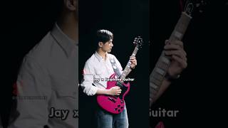 Enhypen Jay x Epiphone Signature Guitar PINK 🎸 #epiphone #guitar #jay #enhypen #pink #parkjongseong