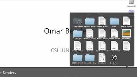 CSI INSTRUCTIONAL SCREEN FLOW ASSIGNMENT MAC OS X
