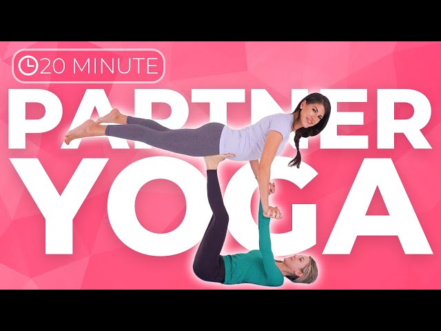 20 minute PARTNER YOGA  Acro Yoga Routine for *all levels, ages, & sizes*  