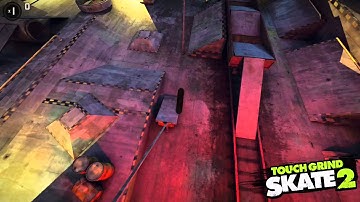 Touchgrind Skate 2: Late forward impossible late kickflip